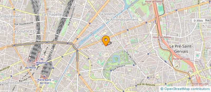 localisation de l'entreprise MONSIEUR JULIEN LAMBERT  PARIS