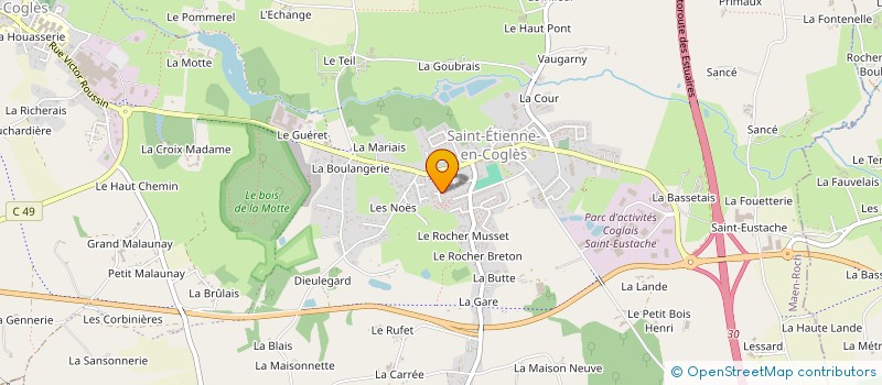 localisation de l'entreprise MONSIEUR JULIEN LAMBERT  VAL-COUESNON