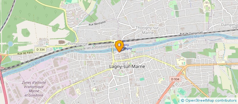 localisation de l'entreprise MONSIEUR JULIEN LAMBERT  LAGNY-SUR-MARNE