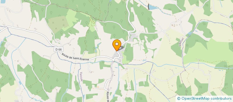 localisation de l'entreprise MONSIEUR JULIEN LAMI  VAISSAC