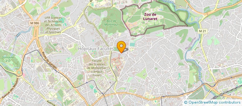 localisation de l'entreprise MONSIEUR JULIEN LAMICHE à MONTPELLIER