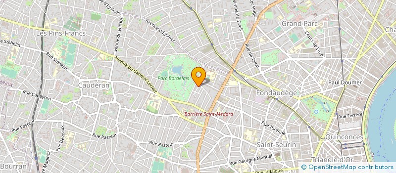localisation de l'entreprise MONSIEUR JULIEN LAMIRE à BORDEAUX