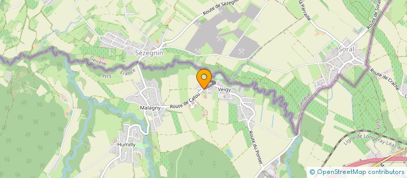 localisation de l'entreprise MONSIEUR JULIEN LANCELOT  VIRY