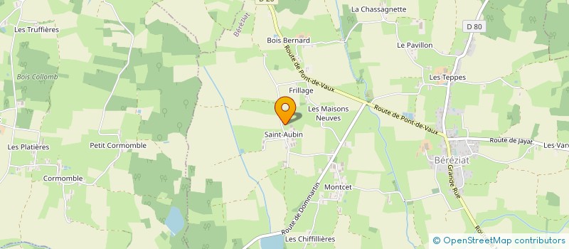 localisation de l'entreprise MONSIEUR JULIEN LANDRE à BEREZIAT