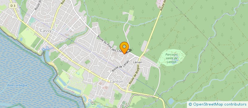 localisation de l'entreprise MONSIEUR JULIEN LANDRU  LANTON