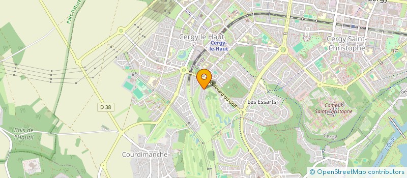 localisation de l'entreprise MONSIEUR JULIEN LANGE  COURDIMANCHE