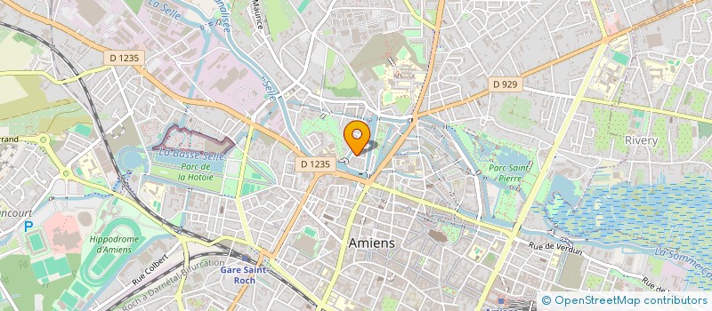 localisation de l'entreprise MONSIEUR JULIEN LANGLACE  AMIENS