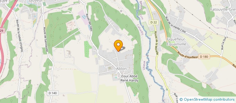 localisation de l'entreprise MONSIEUR JULIEN LANSHERE  ABLON