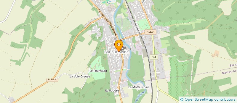 localisation de l'entreprise MONSIEUR JULIEN LAPIERRE  BAR-SUR-SEINE