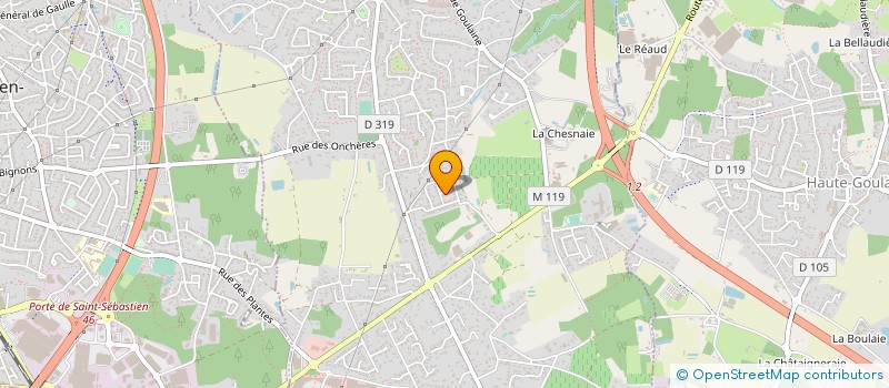localisation de l'entreprise MONSIEUR JULIEN LAPIERRE à BASSE-GOULAINE