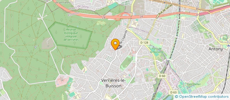 localisation de l'entreprise MONSIEUR JULIEN LAPORTE à VERRIERES-LE-BUISSON