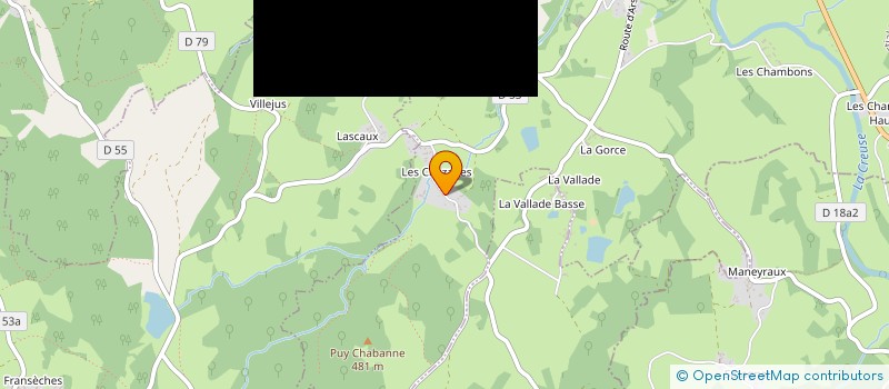 localisation de l'entreprise MONSIEUR JULIEN LAQUERBE  SAINT-MARTIAL-LE-MONT