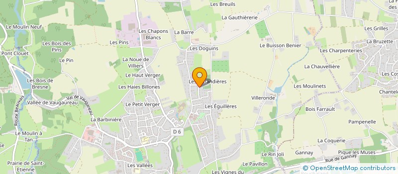 localisation de l'entreprise MONSIEUR JULIEN LARHER  LUYNES