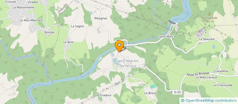 localisation de l'entreprise MONSIEUR JULIEN LAROCHE à SAINT-MARTIN-TERRESSUS