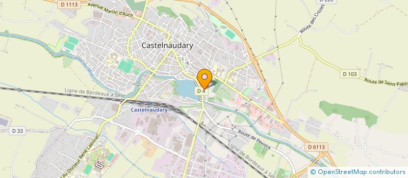 localisation de l'entreprise MONSIEUR JULIEN LARROQUAN à CASTELNAUDARY