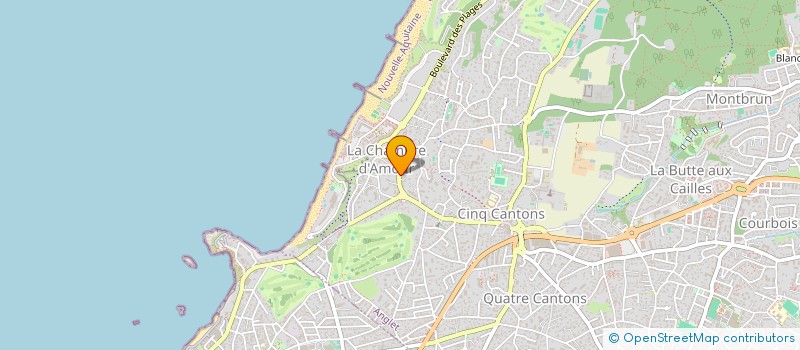 localisation de l'entreprise MONSIEUR JULIEN LARROUDE  ANGLET