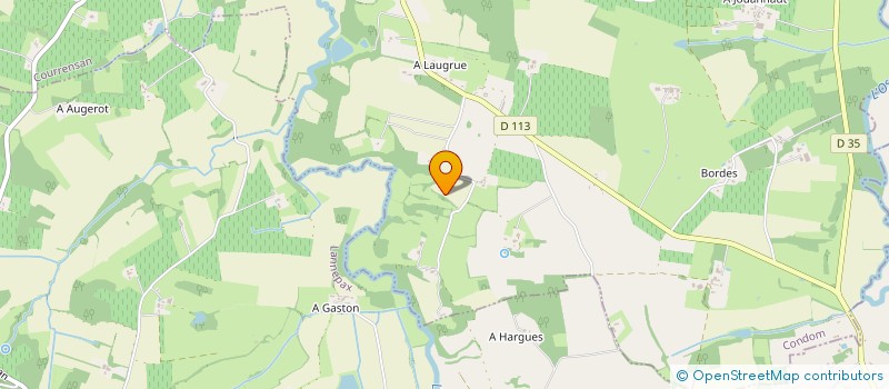 localisation de l'entreprise MONSIEUR JULIEN LARROUY  LAGRAULET-DU-GERS