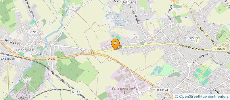 localisation de l'entreprise MONSIEUR JULIEN LARTISIEN à VENDIN-LES-BETHUNE