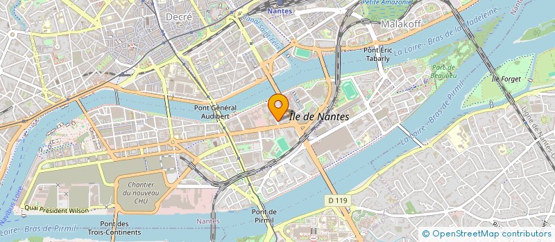 localisation de l'entreprise MONSIEUR JULIEN LASNIER  NANTES