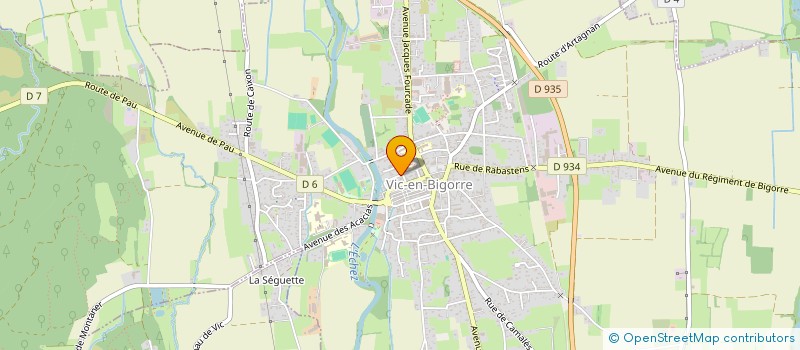 localisation de l'entreprise MONSIEUR JULIEN LASSERRE à VIC-EN-BIGORRE