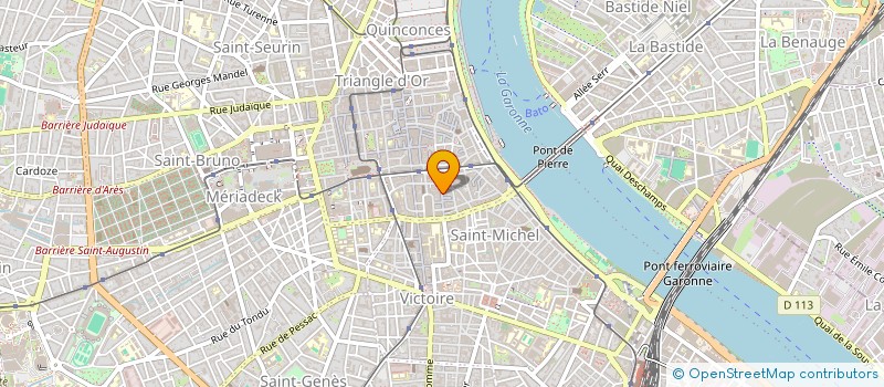 localisation de l'entreprise MONSIEUR JULIEN LASSUS  BORDEAUX