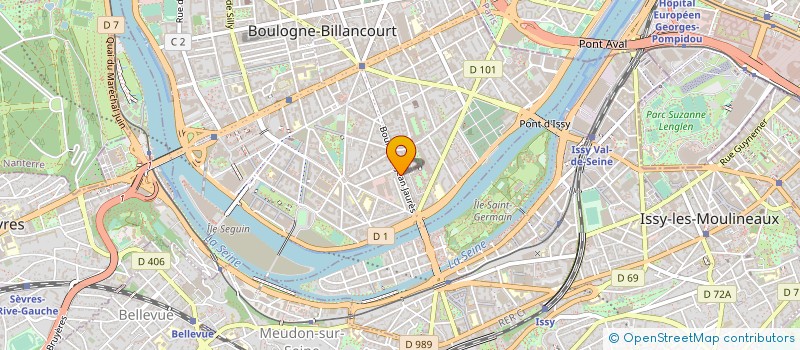 localisation de l'entreprise MONSIEUR JULIEN LAUR à BOULOGNE-BILLANCOURT