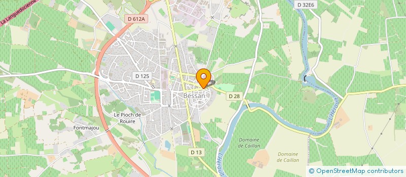 localisation de l'entreprise MONSIEUR JULIEN LAURENS  BESSAN