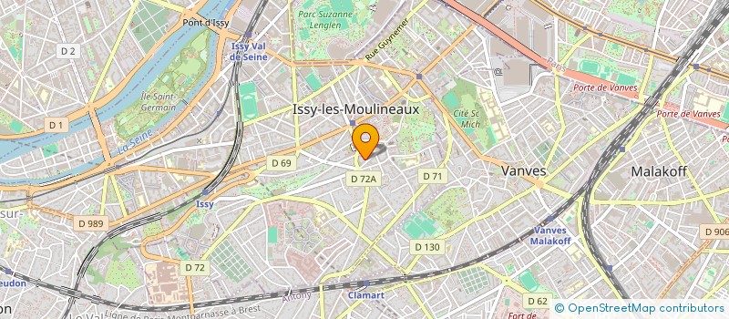 localisation de l'entreprise MONSIEUR JULIEN LAURENT à ISSY-LES-MOULINEAUX