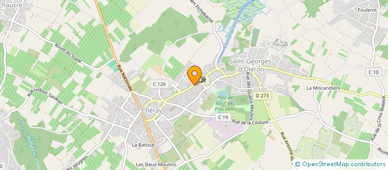 localisation de l'entreprise MONSIEUR JULIEN LAURENT  SAINT-GEORGES-D'OLERON