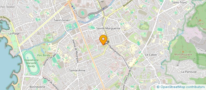 localisation de l'entreprise MONSIEUR JULIEN LAURENT  MARSEILLE