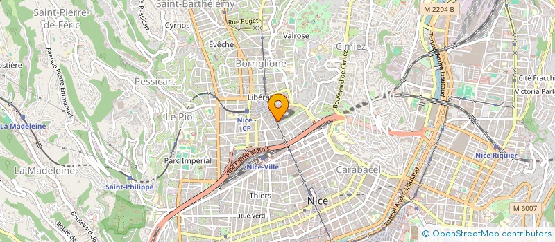 localisation de l'entreprise MONSIEUR JULIEN LAURENT  NICE