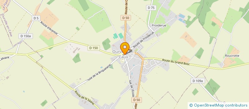 localisation de l'entreprise MONSIEUR JULIEN LAVENU  AMBRUMESNIL