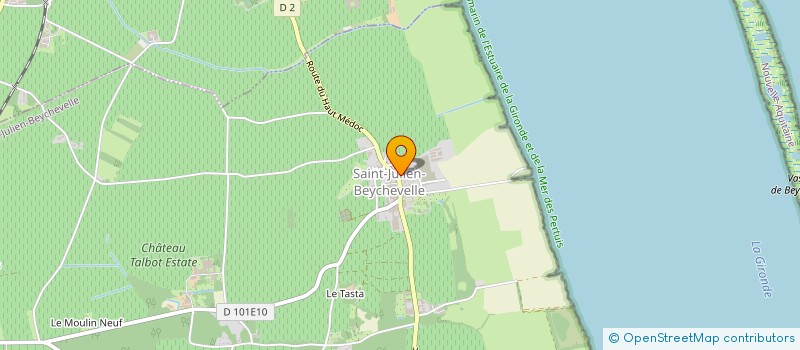 localisation de l'entreprise MONSIEUR JULIEN LAVILLAUREX  SAINT-JULIEN-BEYCHEVELLE