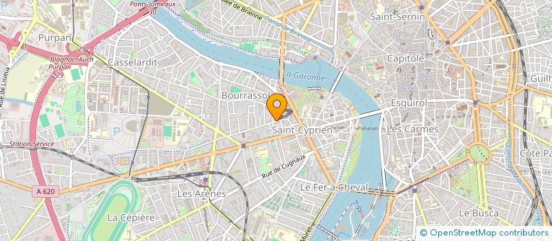 localisation de l'entreprise MONSIEUR JULIEN LE BAIL à TOULOUSE