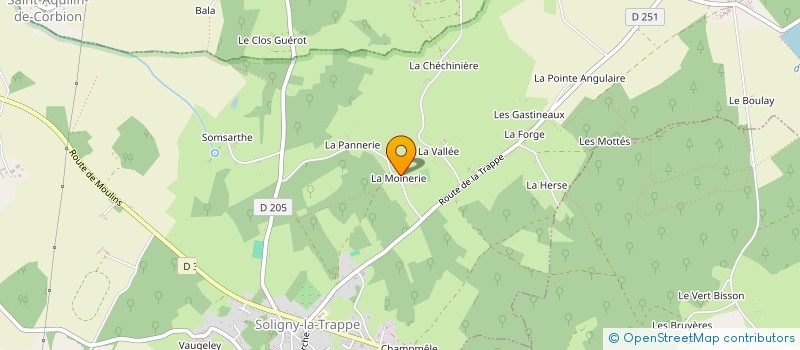 localisation de l'entreprise MONSIEUR JULIEN LE COCQ à MAHERU
