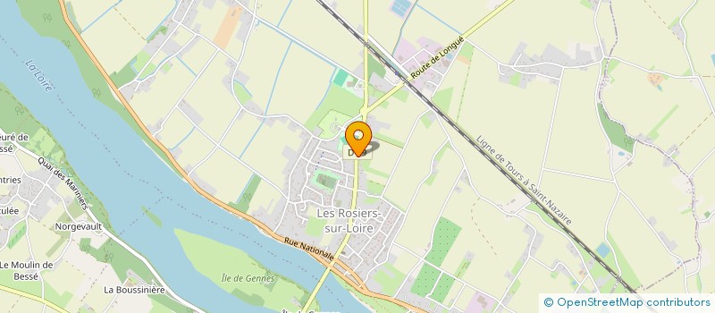 localisation de l'entreprise MONSIEUR JULIEN LE COZ  GENNES-VAL-DE-LOIRE