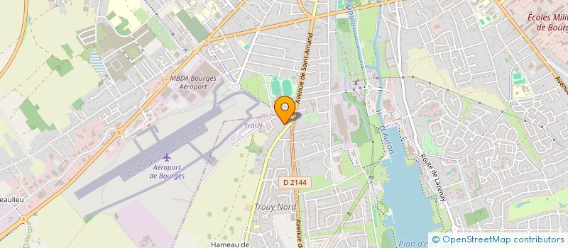 localisation de l'entreprise MONSIEUR JULIEN LE COZLER  TROUY