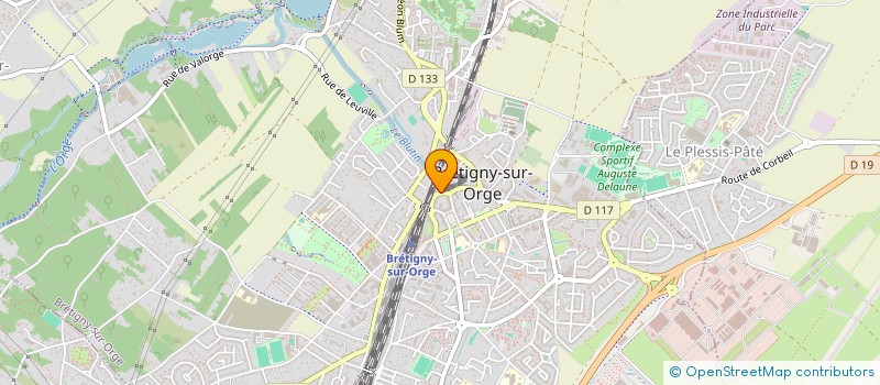 localisation de l'entreprise MONSIEUR JULIEN LE GAC à BRETIGNY-SUR-ORGE