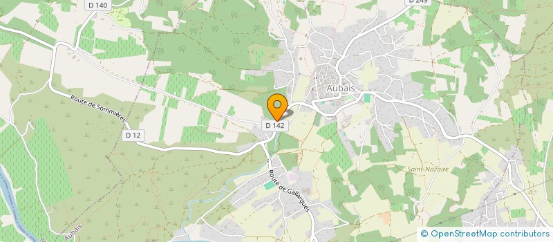 localisation de l'entreprise MONSIEUR JULIEN LE GARREC  AUBAIS