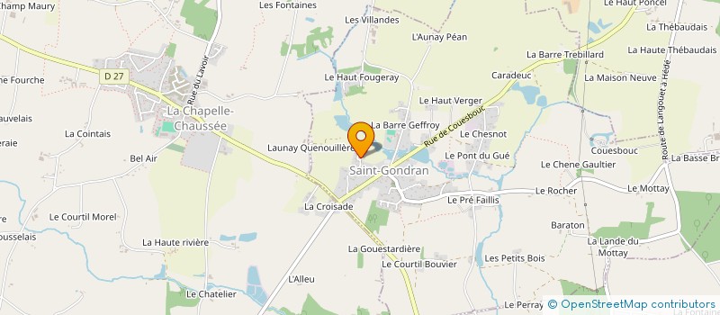 localisation de l'entreprise MONSIEUR JULIEN LE GELDRON  LES IFFS