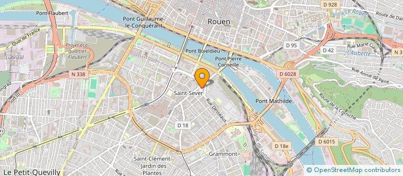 localisation de l'entreprise MONSIEUR JULIEN LE GRIFFON  ROUEN