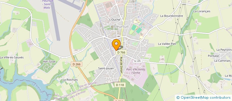 localisation de l'entreprise MONSIEUR JULIEN LE LOUARN  PLEURTUIT