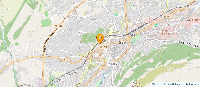 localisation de l'entreprise MONSIEUR JULIEN LE MARTELOT  GAP