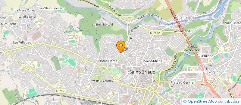 localisation de l'entreprise MONSIEUR JULIEN LE MAY à SAINT-BRIEUC