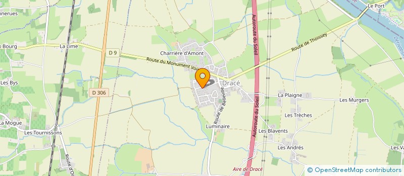 localisation de l'entreprise MONSIEUR JULIEN LE MOIGNE  DRACE