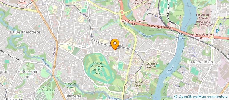 localisation de l'entreprise MONSIEUR JULIEN LE ROUX  NANTES