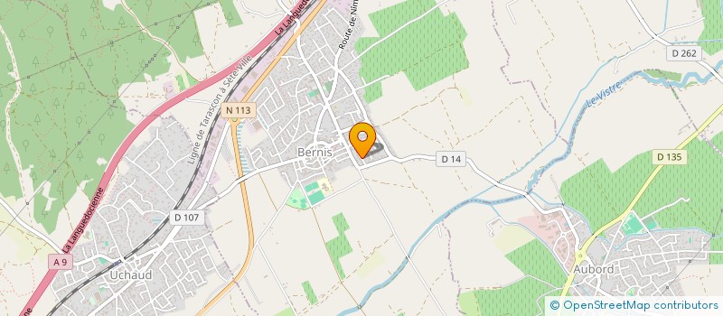 localisation de l'entreprise MONSIEUR JULIEN LE ROUX  BERNIS