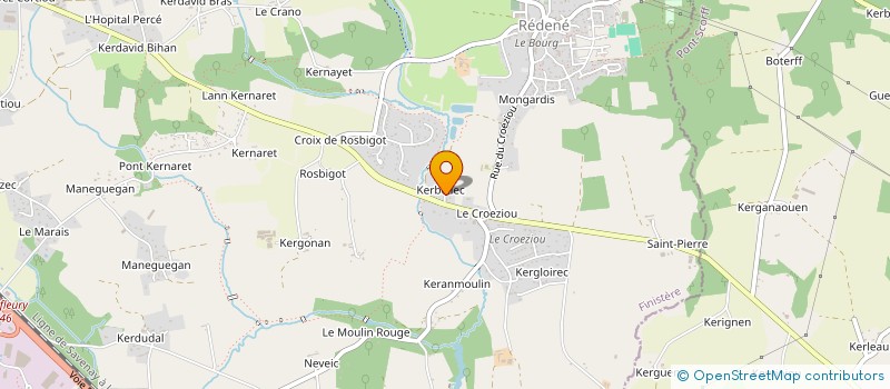 localisation de l'entreprise MONSIEUR JULIEN LE TEUFF  REDENE