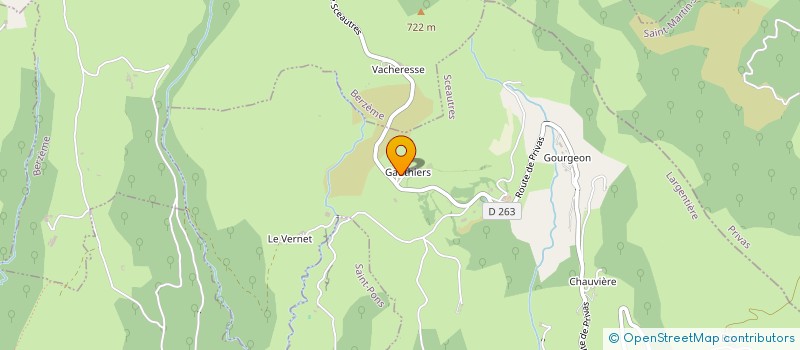 localisation de l'entreprise MONSIEUR JULIEN LEBASTARD  SCEAUTRES