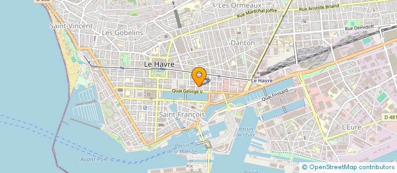 localisation de l'entreprise MONSIEUR JULIEN LEBIGOT à LE HAVRE